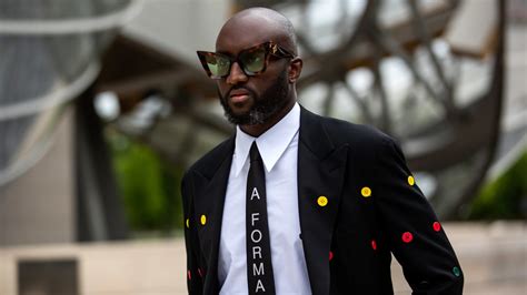 louis vuitton virgil suit|off white designer dies.